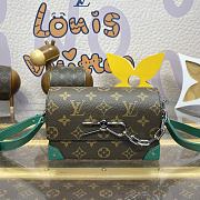 Bagsaaa Louis Vuitton M12808 Steamer Bag Green - 18 x 11 x 6.5 cm - 1