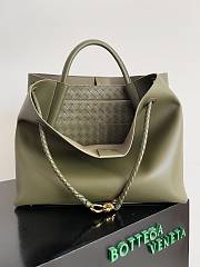 Bagsaaa Bottega Veneta Large Andiamo 806010 Olive Green - 42cm - 4