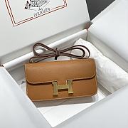 Bagsaaa Hermes Constance Elan Brown & Gold - 24x12x4 cm - 1