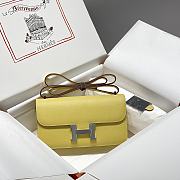 Bagsaaa Hermes Constance Elan Yellow & Silver - 24x12x4 cm - 1