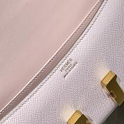 Bagsaaa Hermes Constance Elan Light Pink & Gold - 24x12x4 cm - 4