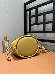 Bagsaaa Loewe Flamenco purse bucket in mellow nappa lambskin sahara - 32*17*24cm - 3