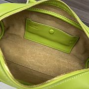 Bagsaaa Loewe Amazona 23 Cropped bag in nappa calfskin Meadow Green - 23x11x10 cm - 4