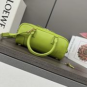 Bagsaaa Loewe Amazona 23 Cropped bag in nappa calfskin Meadow Green - 23x11x10 cm - 3