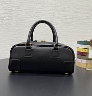 Bagsaaa Loewe Amazona 23 Cropped bag in nappa calfskin black - 23x11x10 cm - 2