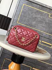 Bagsaaa Chanel Mini Camera Case AS5190 Red - 12 x 18 x 7cm - 1