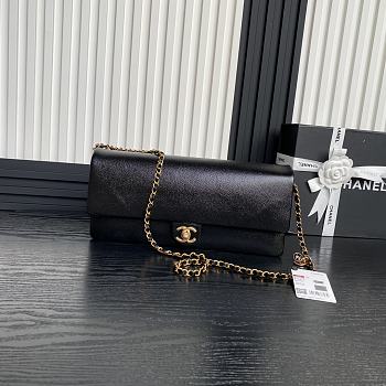 Bagsaaa Chanel Maxi Clutch Bag AS5182 Black -  16 x 33 x 5cm