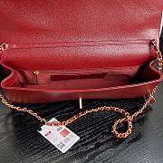 Bagsaaa Chanel Maxi Clutch Bag AS5182 Red - 16 x 33 x 5cm - 4