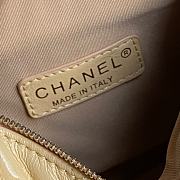 Bagsaaa Chanel Small Camera Case AS5220 Beige - 13 x 23 x 15cm - 2