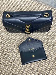 Bagsaaa YSL Loulou Mini In Lambskin 821749 Black - 20 X 12 X 5 CM - 3