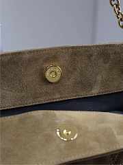 Bagsaaa YSL Jamie shopping bag in suede 809824 beige - 35 X 35 X 10 CM - 4