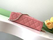 Bagsaaa Chanel Long Vanity with chain AP4407 Pink - 17 x 19.5 x 5cm - 3