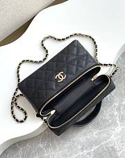 Bagsaaa Chanel Long Vanity with chain AP4407 Black - 17 x 19.5 x 5cm - 3