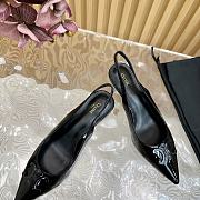 Bagsaaa Celine Alma Triomphe Slingback In Patent Calfskin Black - 3