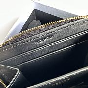 Bagsaaa Celine Compact Zipped Wallet Cuir Triomphe In Smooth Calfskin Black - 11 x 8.5 x 2 CM - 4