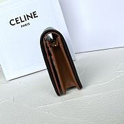 Bagsaaa Celine Triomphe Compact Wallet In Triomphe Canvas - 11 x 9 x 3 CM - 3