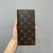 Bagsaaa Louis Vuitton M66540 Brazza Wallet Monogram - 19cm - 1