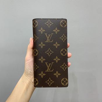 Bagsaaa Louis Vuitton M66540 Brazza Wallet Monogram - 19cm