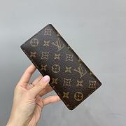 Bagsaaa Louis Vuitton M66540 Brazza Wallet Monogram - 19cm - 3