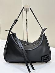 Bagsaaa Simply Fendi Medium Black leather bag - 34.5cm - 1