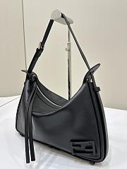 Bagsaaa Simply Fendi Medium Black leather bag - 34.5cm - 2