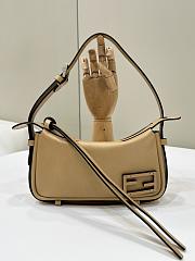 Bagsaaa Simply Fendi Mini beige leather mini-bag - 22cm - 1