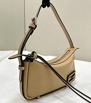 Bagsaaa Simply Fendi Mini beige leather mini-bag - 22cm - 4