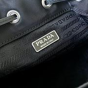 Bagsaaa Prada Re-Nylon mini-bag with studs 1BE067 black - 19.5cm - 2