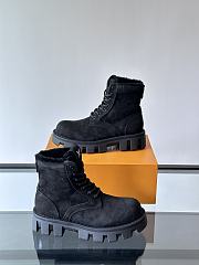 Bagsaaa Louis Vuitton LV Checker Ranger Boot Black - 3