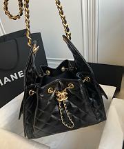 Bagsaaa Chanel Hobo Black Lambskin - 1