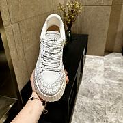 Bagsaaa Chloé Nama wedge sneaker white - 3