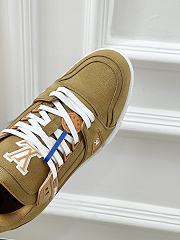 Bagsaaa LV Trainer Sneaker Dark Beige - 4