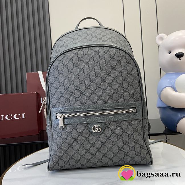 Bagsaaa Gucci Ophidia medium backpack 821938 gray - 44cm - 1