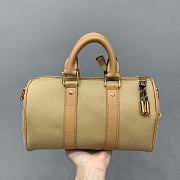 Bagsaaa Louis Vuitton M12627 Keepall Bandoulière 25 Beige - 25 x 15 x 11 cm - 4