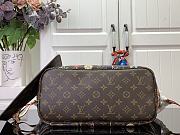 Bagsaaa Louis Vuitton M13271 LV x TM Neverfull MM Bag - 31 x 28 x 14 cm - 4