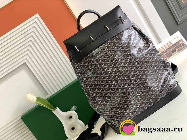 Bagsaaa Goyard Steamer PM Bag Black - 48cm - 1