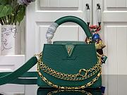 Bagsaaa Louis Vuitton M11906 Capucines Mini Green - 21cm - 1