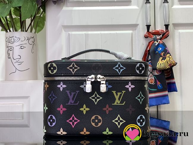 Bagsaaa Louis Vuitton M13747 LV x TM Nice Mini Multicolored - 20cm - 1