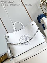 Bagsaaa Louis Vuitton M11733 Bella Tote Bag White/Blue - 32 x 23 x 13 cm - 1