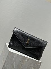 Bagsaaa Cassandre large envelope pouch in lambskin 769307 black - 29.5cm - 4