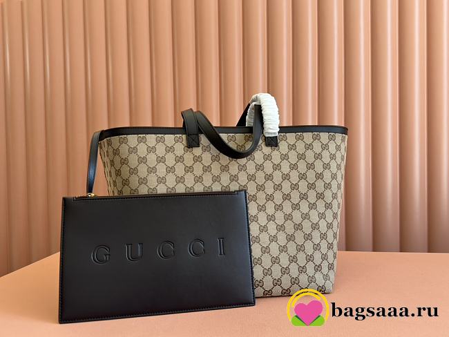 Bagsaaa Gucci Totissima medium tote bag 788203 beige - 30cm - 1