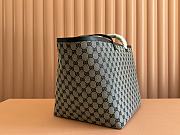 Bagsaaa Gucci Totissima medium tote bag 788203 beige & blue - 30cm - 3