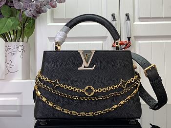 Bagsaaa Louis Vuitton M12345 Capucines BB Black - 27cm