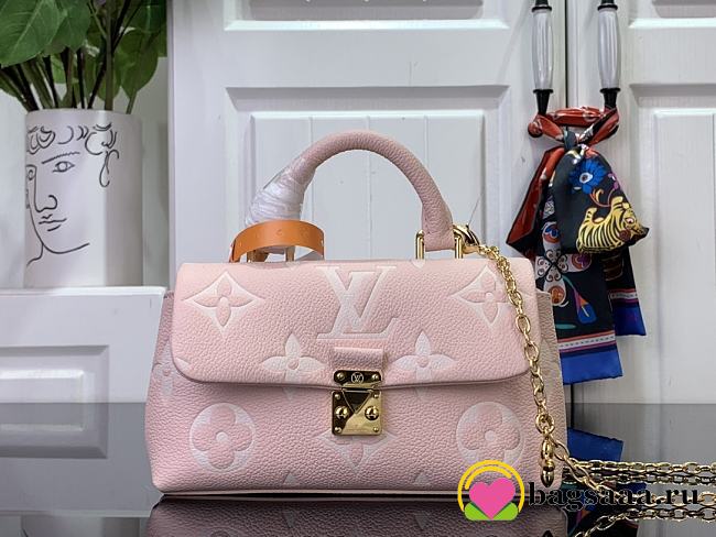 Bagsaaa Louis Vuitton M13796 Nano Madeleine Rose Pink - 21cm - 1