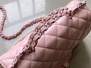 Bagsaaa Chanel Mini Flap Bag with Top Handle AS5243 Light Pink - 20cm - 4