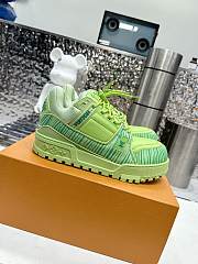 Bagsaaa LV x Park Seo-Bo LV Trainer Maxi Sneaker Green - 1