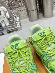 Bagsaaa LV x Park Seo-Bo LV Trainer Maxi Sneaker Green - 3