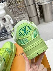 Bagsaaa LV x Park Seo-Bo LV Trainer Maxi Sneaker Green - 2