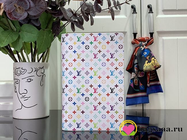 Bagsaaa GI1299 LV x TM Monogram Multicolore Emily Notebook Cover MM - 22.5cm - 1