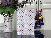 Bagsaaa GI1299 LV x TM Monogram Multicolore Emily Notebook Cover MM - 22.5cm - 1